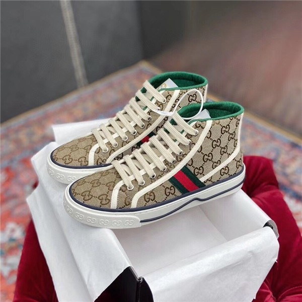 Gucci high top sneakers replica clearance